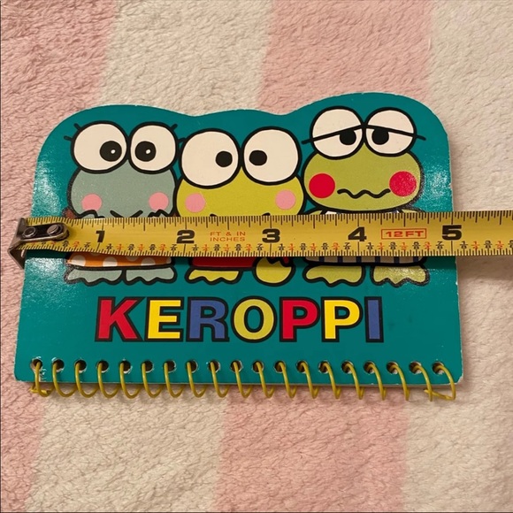 Vintage Sanrio Keroppi Mini Notepad Paper Book - Picture 9 of 10